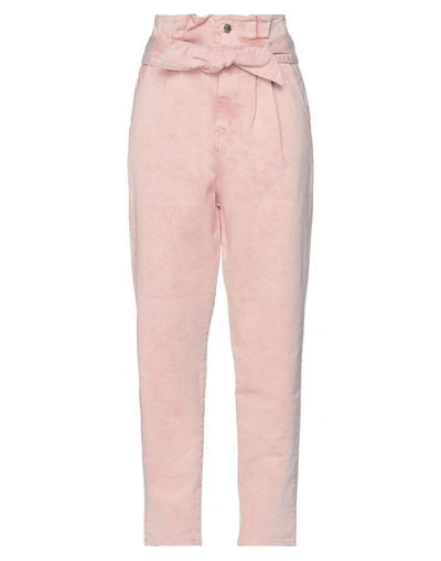 Soallure Jeans In Pink