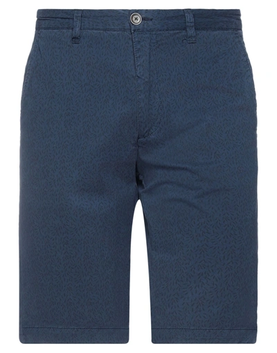 Markup Shorts & Bermuda Shorts In Dark Blue