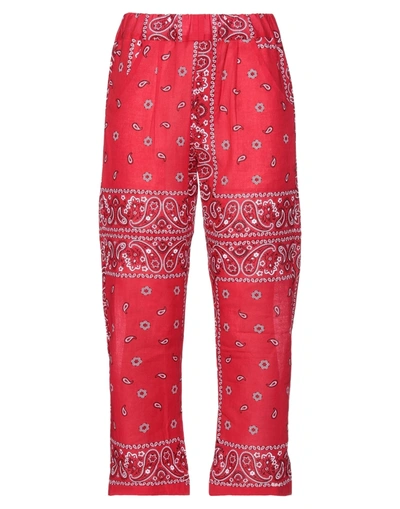 Rose A Pois Pants In Red