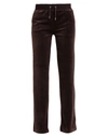 Juicy Couture Pants In Dark Brown