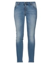 MALEBOLGE VIII MALEBOLGE VIII WOMAN JEANS BLUE SIZE 8 COTTON, ELASTANE