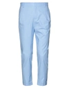 Grey Daniele Alessandrini Pants In Sky Blue