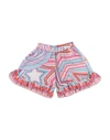 Emilio Pucci Kids' Shorts & Bermuda Shorts In Purple