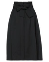P.a.r.o.s.h Midi Skirts In Black