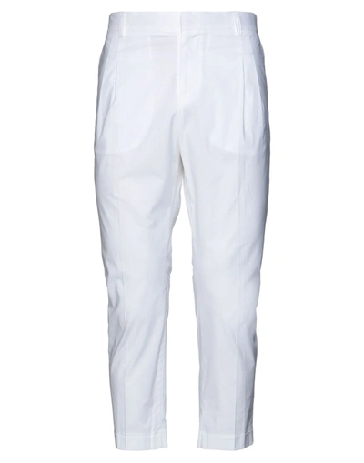 Grey Daniele Alessandrini Pants In White