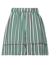 Emma & Gaia Woman Shorts & Bermuda Shorts Green Size 6 Polyester In Green