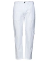 Department Five Mid-rise Slim-fit Trousers In White