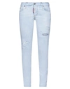 Dsquared2 Denim Cropped In Blue