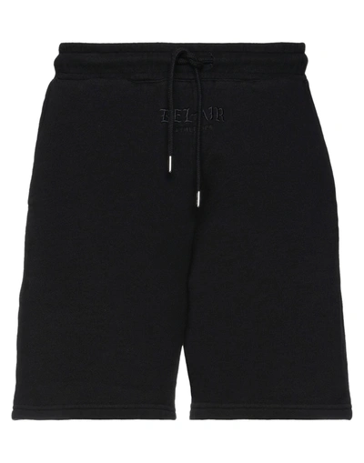 Bel-air Athletics Man Shorts & Bermuda Shorts Black Size L Cotton In Black