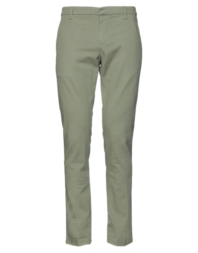 Dondup Pants In Sage Green