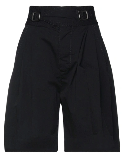 Dsquared2 Woman Shorts & Bermuda Shorts Black Size 2 Cotton, Elastane In Black