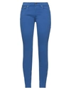 Polo Ralph Lauren Ladies Low-rise Tompkins Skinny Jeans In Bright Blue