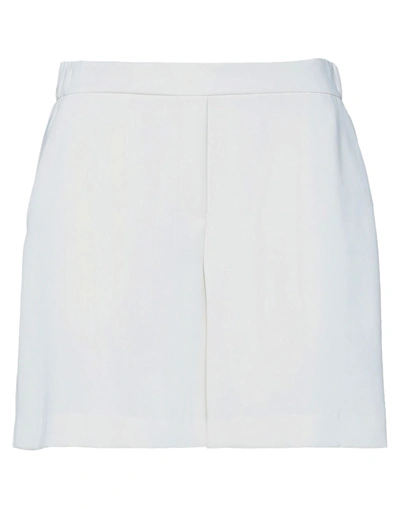 P.a.r.o.s.h P. A.r. O.s. H. Woman Shorts & Bermuda Shorts Ivory Size S Polyester In White