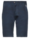 Roy Rogers Roÿ Roger's Man Shorts & Bermuda Shorts Midnight Blue Size 30 Cotton, Linen