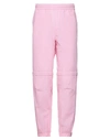 MSGM MSGM MAN PANTS PINK SIZE 32 COTTON