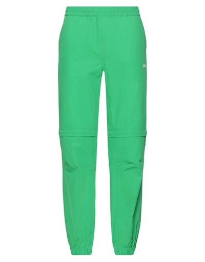 Msgm Pants In Green