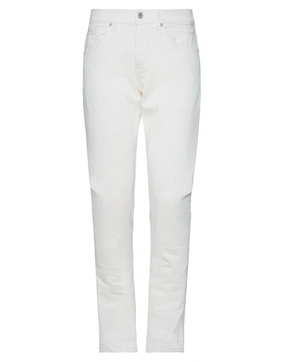 Dondup Jeans In Ivory