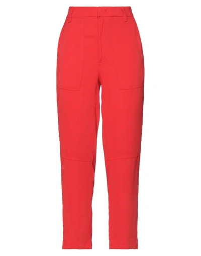 Dondup Pants In Red