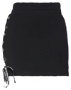Versace Jeans Couture Mini Skirts In Black