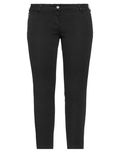 Jacob Cohёn Cropped Pants In Black