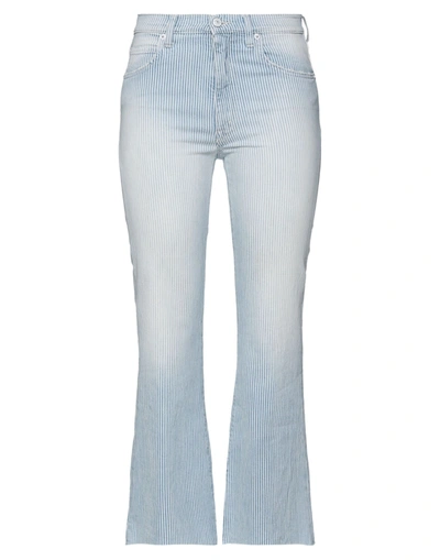 People (+)  Woman Jeans Blue Size 28 Cotton, Elastane