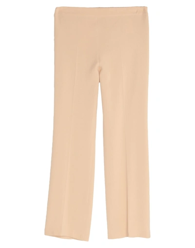 Clips Pants In Beige