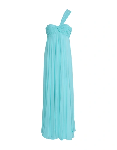 Marciano Long Dresses In Turquoise