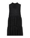 Jucca Short Dresses In Black