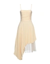 Jucca Midi Dresses In Beige