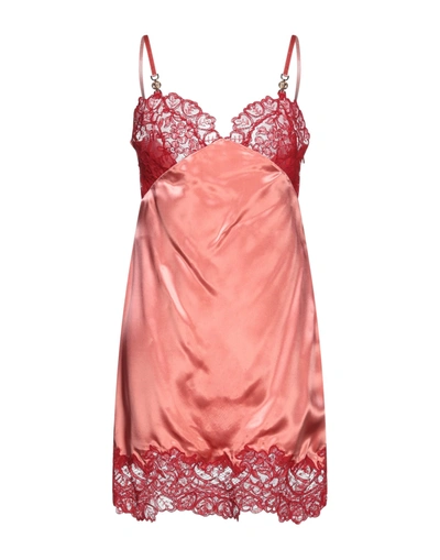 Versace Short Dresses In Pink