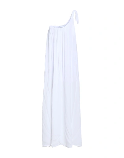 Silvian Heach Long Dresses In White