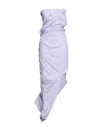 Afterhomework Midi Dresses In Purple