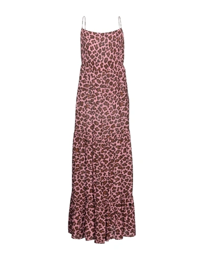 Solotre Long Dresses In Pink