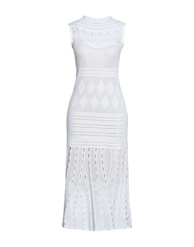 Mrz Midi Dresses In White