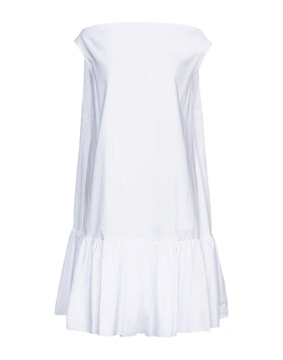 L'autre Chose Short Dresses In White