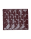 Bottega Veneta Wallets In Maroon