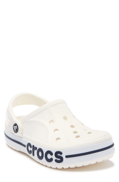 Crocs Bayaband Clog In White/navy