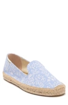 SOLUDOS FLORAL CANVAS ESPADRILLE FLAT