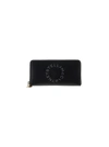 Stella Mccartney Bicolor Wallet In Black