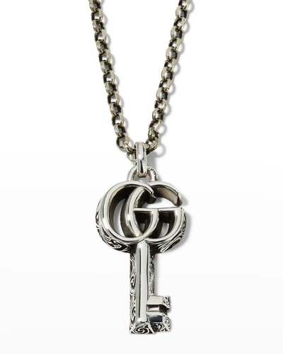 Gucci Gg Marmont Key Pendant Necklace
