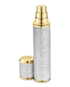 CREED 0.33 OZ. GOLD TRIM/SILVER LEATHER ATOMIZER