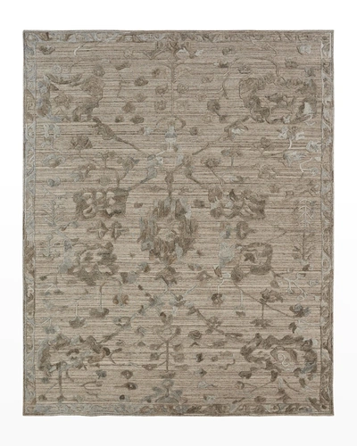 Kalaty Rug Corporation Bryson Hand Loomed Rug, 8' X 10' In Warm Brown