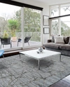 Kalaty Rug Corporation Bristol Hand Loomed Rug, 6' X 9' In Grey Ice