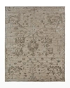 Kalaty Rug Corporation Bryson Hand Loomed Rug, 9' X 12' In Warm Brown