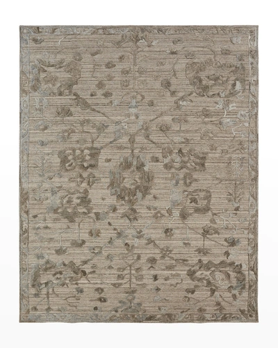 Kalaty Rug Corporation Bryson Hand Loomed Rug, 9' X 12' In Warm Brown