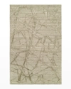Kalaty Rug Corporation Canyon Park Hand Loomed Rug, 8' X 10' In Graphic Linen