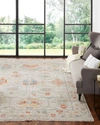Kalaty Rug Corporation Hillcastle Hand Knotted Rug, 8' X 10' In Ivory/multi