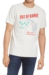 Roark X Wrangler Bucking Vintage Organic Cotton Graphic Tee In Winter White