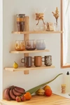 Urban Outfitters Teva Tiered Wall Shelf In Natural