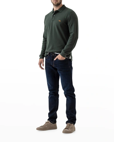 Rodd & Gunn World Valley Polo Shirt In Olive